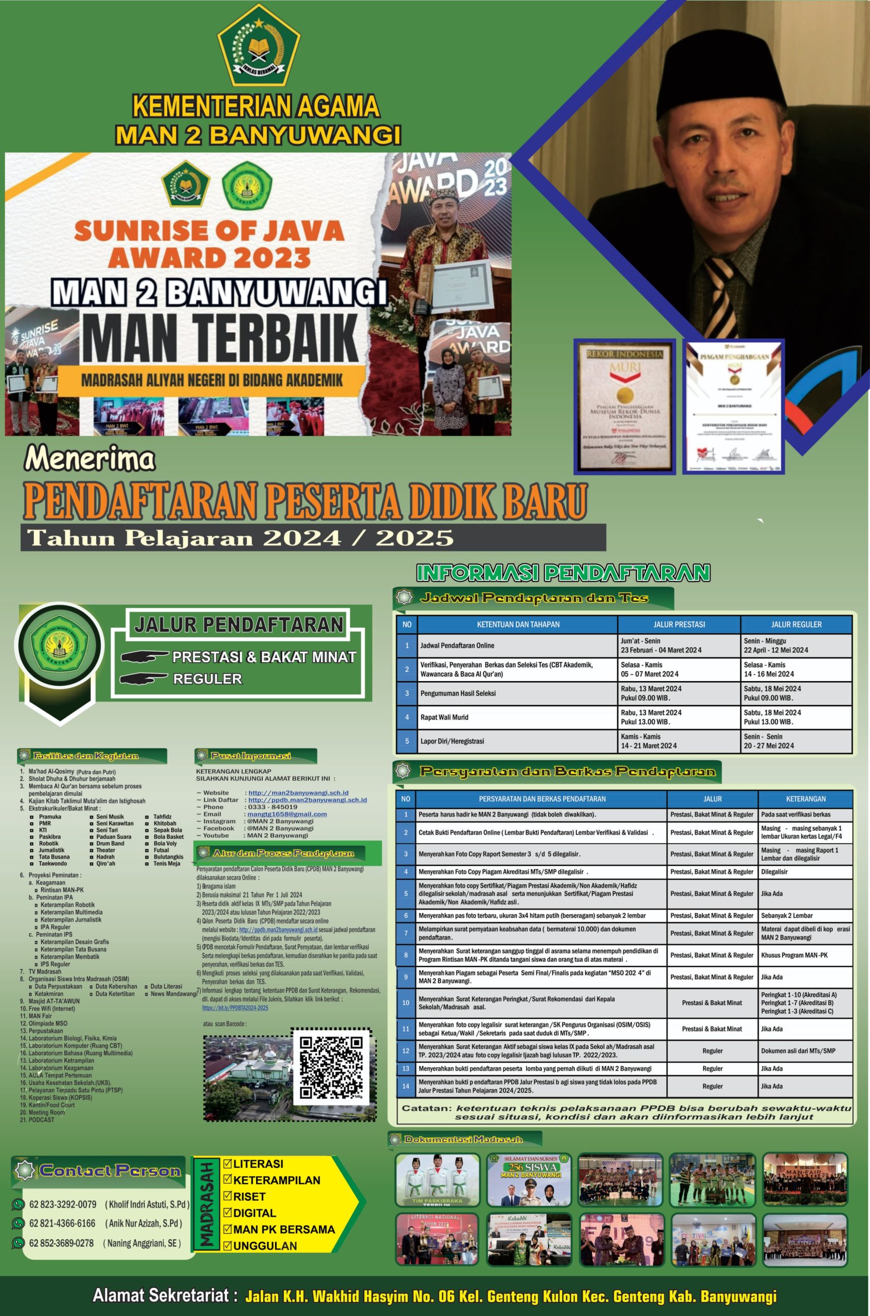 PPDB MAN 2 Banyuwangi Tahun Pelajaran 2024/2025 JALUR PRESTASI DAN ...